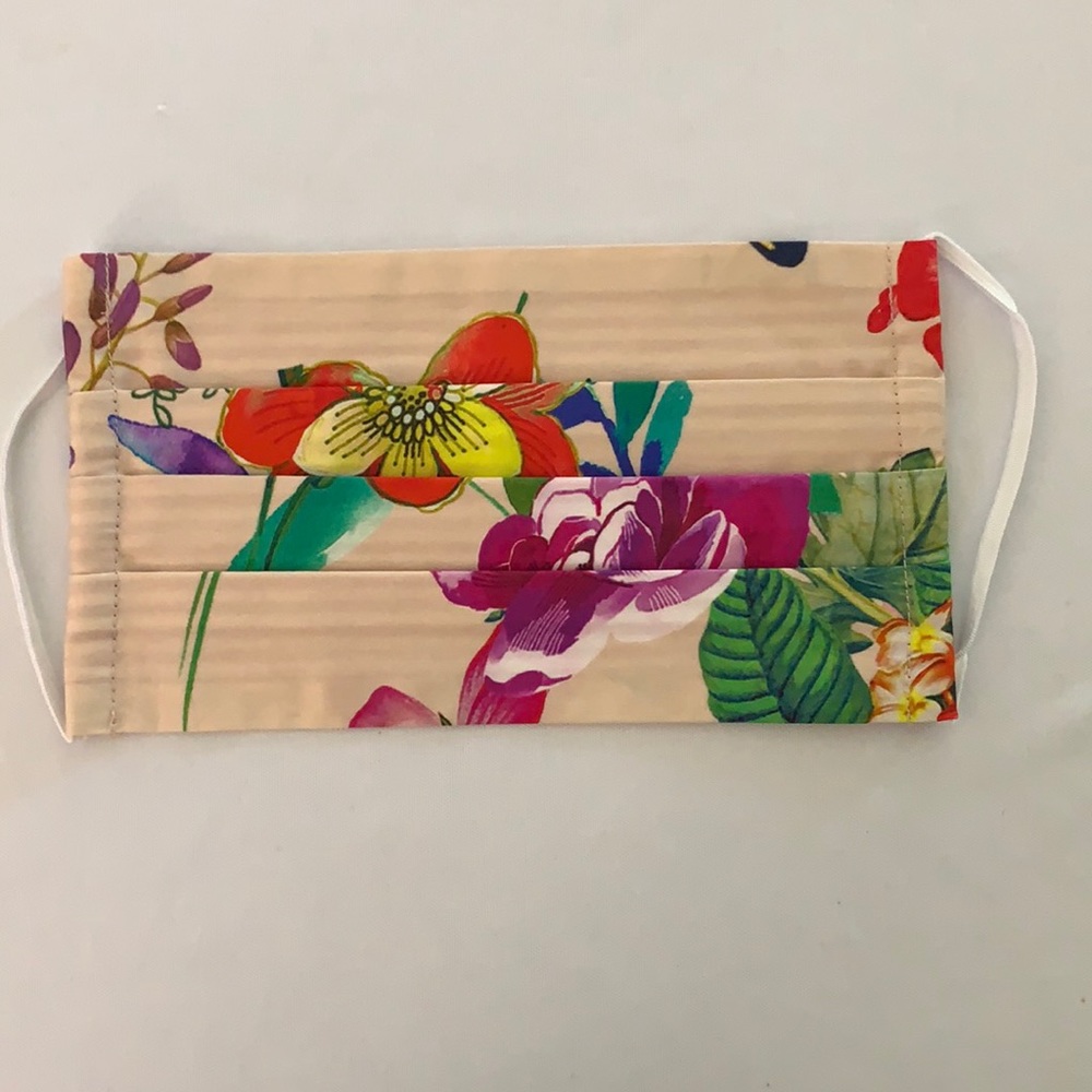Johnny Was Reversible Cotton Face Mask - NWOT